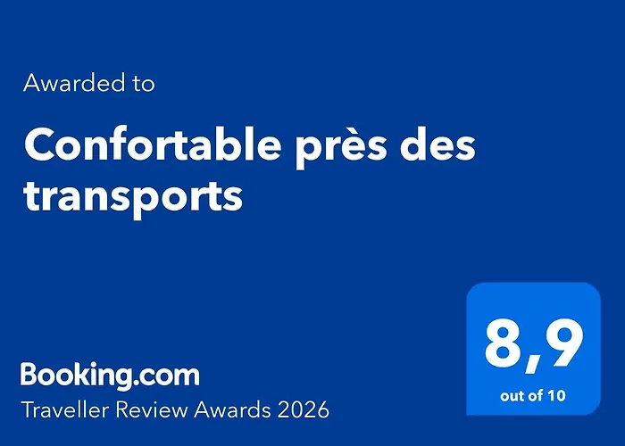 Confortable Pres Des Transports * Paris